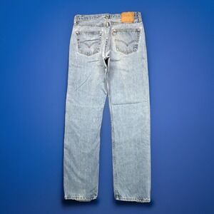 Vintage Levi's 501 Jeans Mens 34x34 (Fits 32x32) Made in USA Denim Button Fly